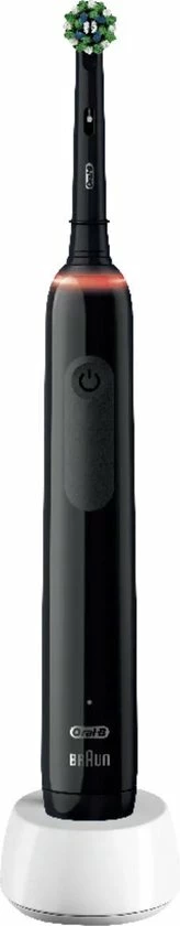 Oral B Oral-B Pro 3 3000 - Zwart - Elektrische Tandenborstel - Ontworpen Door Braun - Black Edition 8 Oral B Oral-B Pro 3 3000 - Zwart - Elektrische Tandenborstel - Ontworpen Door Braun - Black Edition - Afbeelding 8