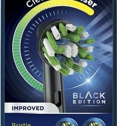 Oral B Oral-B CrossAction - Met CleanMaximiser-technologie - Opzetborstels - Zwart - 3 Stuks -Oral B SHOP 228x840 15