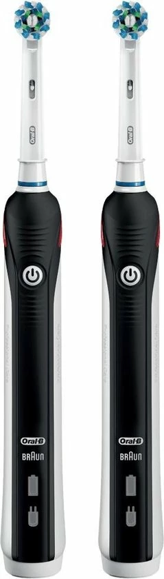 Oral B Oral_B Pro 2 - 2900 - Duoverpakking Elektrische Tandenborstel - Zwart 16 Oral B Oral_B Pro 2 - 2900 - Duoverpakking Elektrische Tandenborstel - Zwart - Afbeelding 16