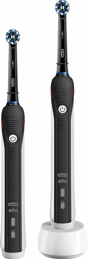 Oral B Oral_B Pro 2 - 2900 - Duoverpakking Elektrische Tandenborstel - Zwart 28 Oral B Oral_B Pro 2 - 2900 - Duoverpakking Elektrische Tandenborstel - Zwart - Afbeelding 28
