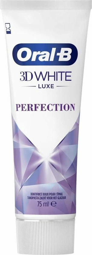 Oral B Oral-B 3D White Luxe Perfection Tandpasta - Voordeelverpakking 12 X 75ml 3 Oral B Oral-B 3D White Luxe Perfection Tandpasta - Voordeelverpakking 12 X 75ml - Afbeelding 3