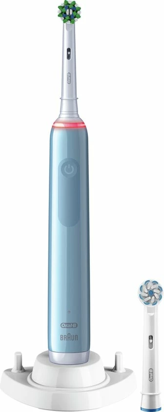 Oral B Oral-B Pro 3 3770 - Elektrische Tandenborstel - Blauw 3 Oral B Oral-B Pro 3 3770 - Elektrische Tandenborstel - Blauw - Afbeelding 3