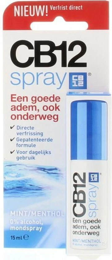 Cb12 Mondspray 15ml 5 Cb12 Mondspray 15ml - Afbeelding 5