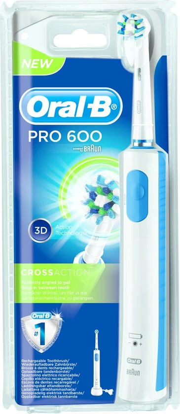 Oral B Oral-B PRO600 - Cross Action - Elektrische Tandenborstel 17 Oral B Oral-B PRO600 - Cross Action - Elektrische Tandenborstel - Afbeelding 17