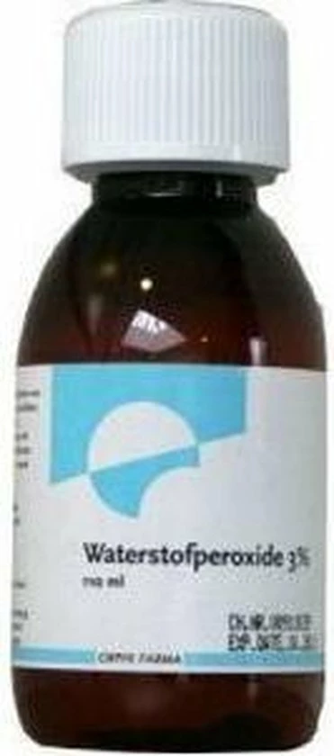 Chempropack C.p. Waterstofperoxide 3% ^ 110 Ml 1 Chempropack C.p. Waterstofperoxide 3% ^ 110 Ml