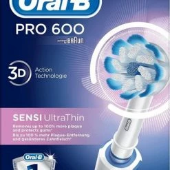 Oral B Oral-B PRO Pro 600 - Sensi-Clean - Elektrische Tandenborstel - Wit -Oral B SHOP 374x840 2