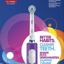 Oral B Oral-B Junior - Elektrische Tandenborstel - Paars -Oral B SHOP 374x840