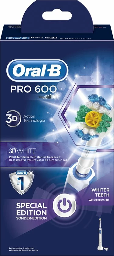 Oral B Oral-B White & Clean 600 BOX 3 Oral B Oral-B White & Clean 600 BOX - Afbeelding 3