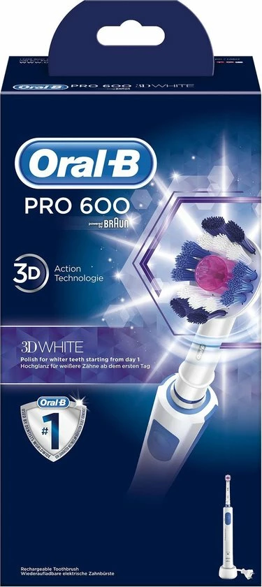 Oral B Oral-B White & Clean 600 BOX 6 Oral B Oral-B White & Clean 600 BOX - Afbeelding 6
