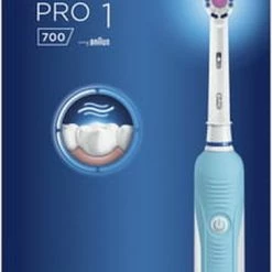 Oral B Oral-B Pro 1 700 - Oplaadbare Elektrische Tandenborstel - Powered By Braun - Blauw 25 Oral B Oral-B Pro 1 700 - Oplaadbare Elektrische Tandenborstel - Powered By Braun - Blauw -Oral B SHOP 377x840 1