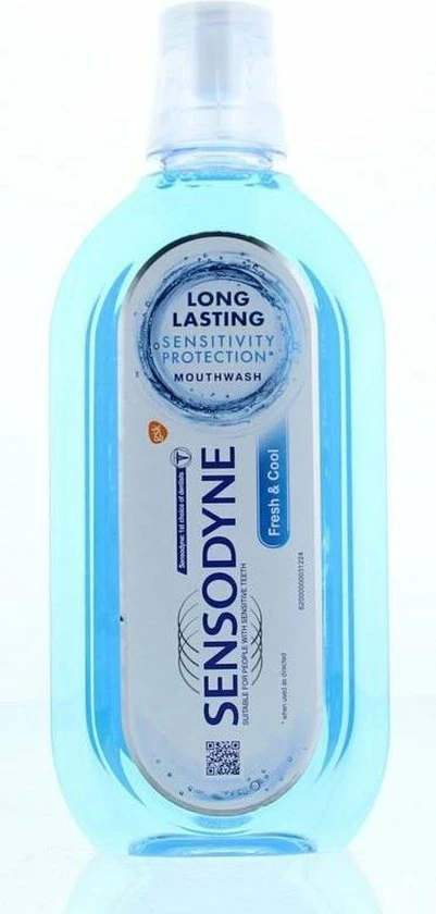 Sensodyne Fresh & Cool Mondwater Voor Gevoelige Tanden 500ml 4 Sensodyne Fresh & Cool Mondwater Voor Gevoelige Tanden 500ml - Afbeelding 4