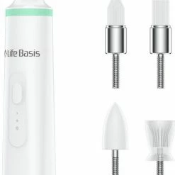 Merkloos Tandplak Verwijderen - Tanden Polijsten Electrisch (niet Oplaadbaar!!!) - Tandenpolijster Verbeterde Versie - Nr.1 Tandenpolijster - Tanden Polijsten - Tandplak Verwijderaar - Multifunctionele Tandenborstel - Gratis Cupje Polijstpasta