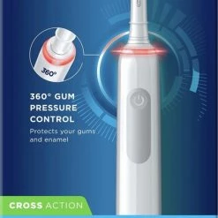 Oral B Oral-B Pro 3 3000 - Wit - Elektrische Tandenborstel - Ontworpen Door Braun - 1 Handvat En 1 Opzetborstel -Oral B SHOP 424x840