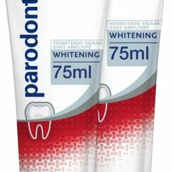Parodontax Whitening - Tandpasta - Tegen Bloedend Tandvlees - 2x75 Ml