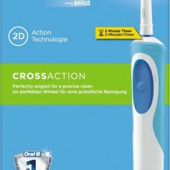 Oral B Oral-B Vitality CrossAction - Elektrische Tandenborstel - Blauw, Wit 10 Oral B Oral-B Vitality CrossAction - Elektrische Tandenborstel - Blauw, Wit -Oral B SHOP 431x840 4