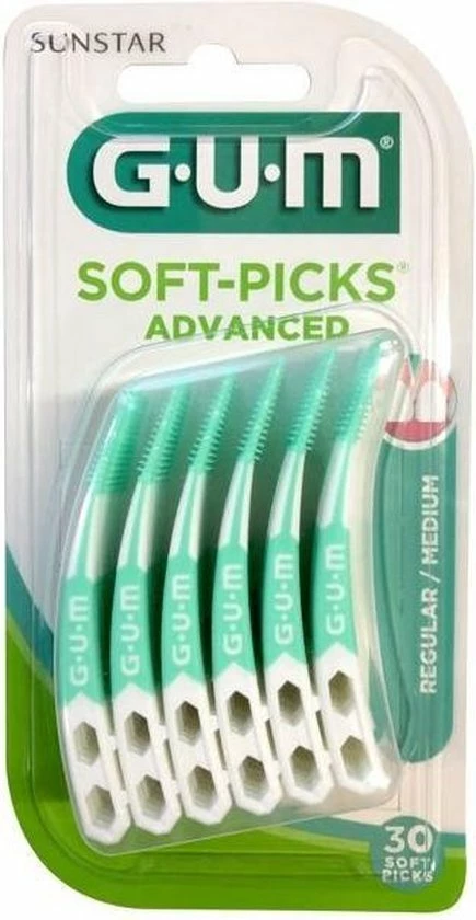 GUM Soft-Picks Advanced 30pcs 7 GUM Soft-Picks Advanced 30pcs - Afbeelding 7