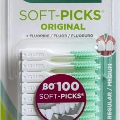GUM Soft-Picks Original Regular 100 Stuks