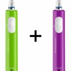 Oral B Oral-B Junior 6+ - Elektrische Tandenborstel - Paars & Groen DUOSET