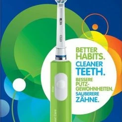 Oral B Oral-B Junior 6+ - Elektrische Tandenborstel - Paars & Groen DUOSET -Oral B SHOP 445x840 1