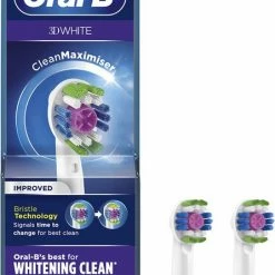 Oral B Oral-B 3D White - Met CleanMaximiser-technologie - Opzetborstels - 2 Stuks -Oral B SHOP 446x840 7