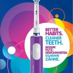 Oral B Oral-B Junior 6+ - Elektrische Tandenborstel - Paars & Groen DUOSET -Oral B SHOP 447x840 3