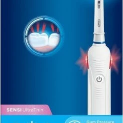 Oral B Oral-B Pro 2 2700 - Sensi Ultra Thin - Elektrische Tandenborstel - Wit -Oral B SHOP 449x840 1