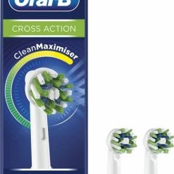 Oral B Oral-B CrossAction - Met CleanMaximiser-technologie - Opzetborstels - 2 Stuks