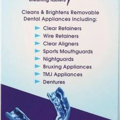Retainer Brite Reinigingstabletten - 96 Stuks 16 Retainer Brite Reinigingstabletten - 96 Stuks -Oral B SHOP 460x840