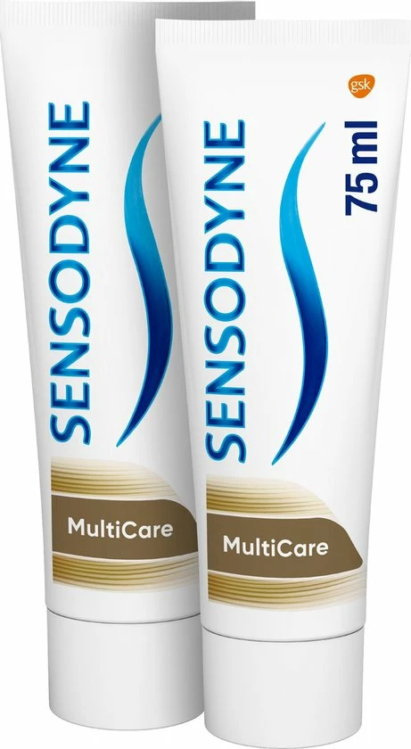 Sensodyne Multicare Tandpasta Voor Gevoelige Tanden 2x 75 Ml 7 Sensodyne Multicare Tandpasta Voor Gevoelige Tanden 2x 75 Ml - Afbeelding 7