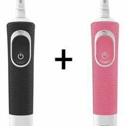 Oral B Oral-B Vitality 100 Black & Pink DUOSET