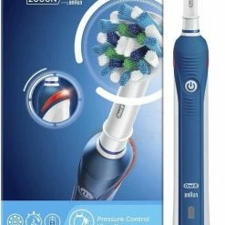 Oral B Oral-B Pro 2 2000N CrossAction - Elektrische Tandenborstel - Blauw