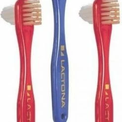 Lactona Protheseborstel - 3 Stuks - Tandenborstel - Voordeelverpakking