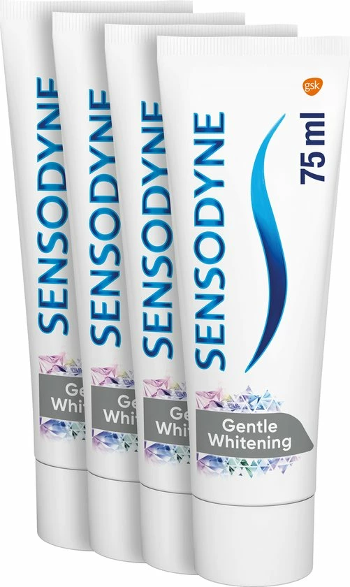 Sensodyne Gentle Whitening Tandpasta Voor Gevoelige Tanden 4 X 75 ML 5 Sensodyne Gentle Whitening Tandpasta Voor Gevoelige Tanden 4 X 75 ML - Afbeelding 5