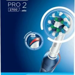 Oral B Oral-B Pro 2 2700 CrossAction - Elektrische Tandenborstel - Blauw, Wit 14 Oral B Oral-B Pro 2 2700 CrossAction - Elektrische Tandenborstel - Blauw, Wit -Oral B SHOP 502x840