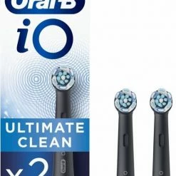 Oral B Oral-B IO Ultimate Clean - Opzetborstels - Zwart - 2 Stuks -Oral B SHOP 525x840