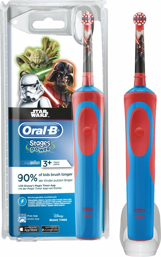 Oral B Oral-B Vitality Star Wars - Elektrische Tandenborstel Voor Kinderen 12 Oral B Oral-B Vitality Star Wars - Elektrische Tandenborstel Voor Kinderen - Afbeelding 12