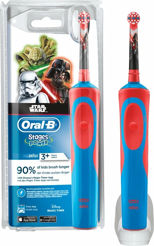Oral B Oral-B Vitality Star Wars - Elektrische Tandenborstel Voor Kinderen 15 Oral B Oral-B Vitality Star Wars - Elektrische Tandenborstel Voor Kinderen - Afbeelding 15