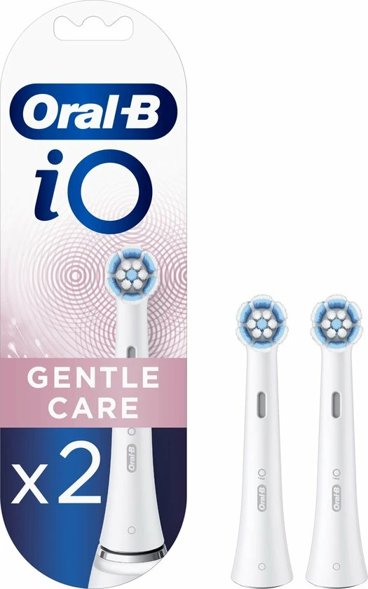 Oral B Oral-B IO Gentle Care - Opzetborstels - 2 Stuks 1 Oral B Oral-B IO Gentle Care - Opzetborstels - 2 Stuks
