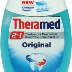 Theramed 2in1 Original Tandpasta 12x 75 Ml - Voordeelverpakking -Oral B SHOP 533x840 3