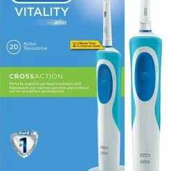 Oral B Oral-B Vitality CrossAction - Elektrische Tandenborstel - Blauw, Wit