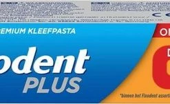 Fixodent Plus - Voordeelverpakking 6x40 G - Kleefpasta -Oral B SHOP 550x151