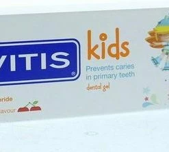 Vitis Kids - Tandpasta & Gel - 2+ Jaar - 50ml - Kersen Smaak -Oral B SHOP 550x222
