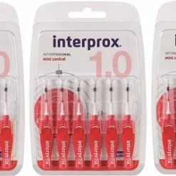 Interprox Premium Mini Conical - 2 Tot 4 Mm - 3 X 6 Stuks