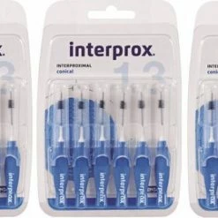 Interprox Premium Conical Ragers - 3,5 Tot 6 Mm - 3 X 6 Stuks