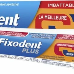 Fixodent Plus - Voordeelverpakking 6x40 G - Kleefpasta -Oral B SHOP 550x271