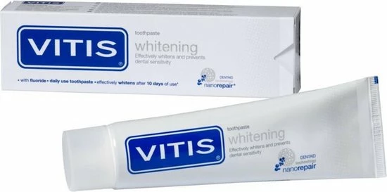 4x Vitis Whitening Tandpasta 75 Ml 1 4x Vitis Whitening Tandpasta 75 Ml