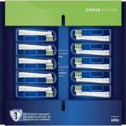 Oral B Oral-B CrossAction - Met CleanMaximiser-technologie - Opzetborstels - 10 Stuks - Brievenbusverpakking -Oral B SHOP 550x289 1