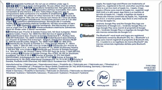 Oral B Oral-B IO 8N - Elektrische Tandenborstel - Violet 19 Oral B Oral-B IO 8N - Elektrische Tandenborstel - Violet - Afbeelding 19