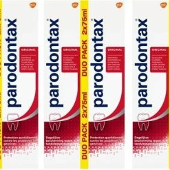 Parodontax Paradontax Original Duo Pack 2 X 75 Ml Voordeelbox - 3 Stuks