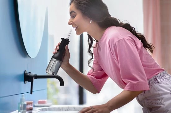 Philips Cordless Power 3000 HX3806/33 - Flosser - Zwart 20 Philips Cordless Power 3000 HX3806/33 - Flosser - Zwart - Afbeelding 20